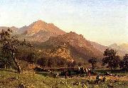 Albert Bierstadt Rocca de Secca oil painting